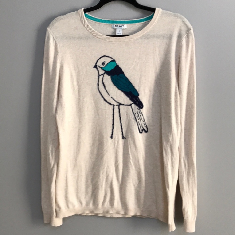 Old Navy bird sweater